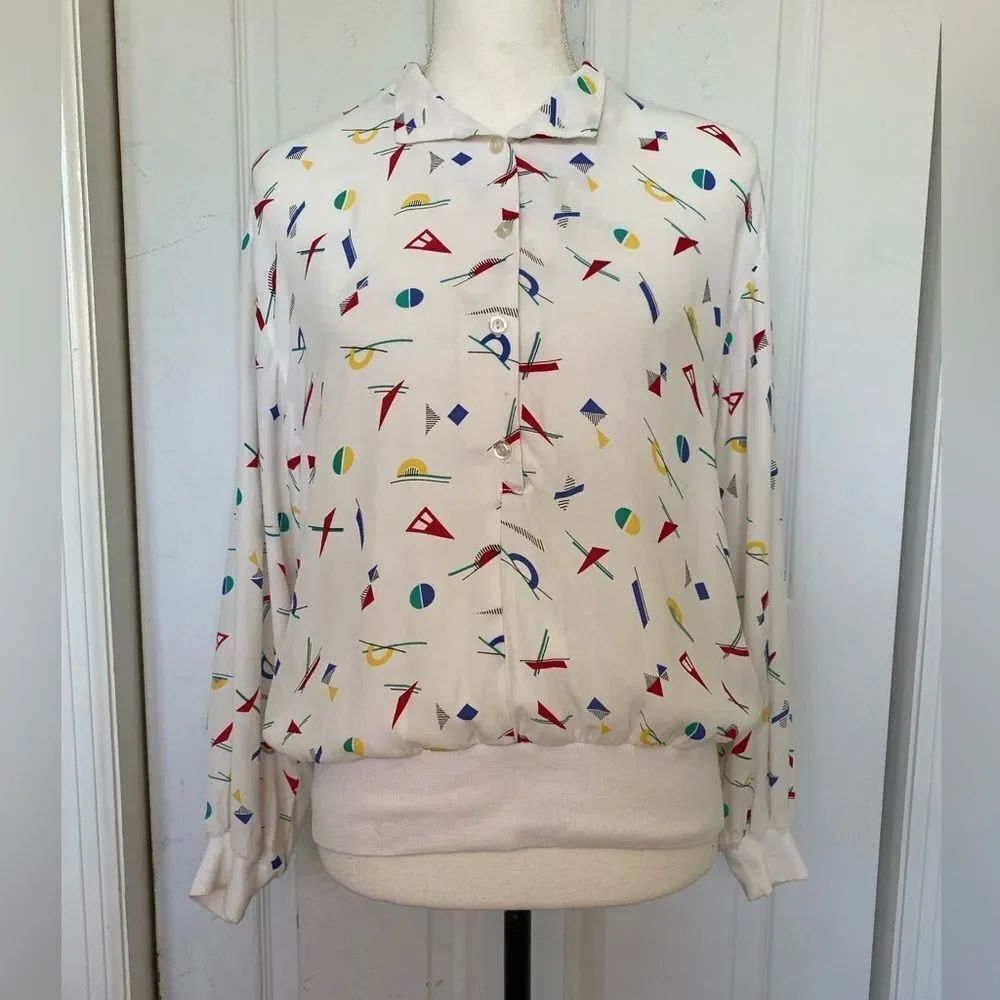 RARE Vintage 80s H&M (Hennes & Mauritz) Top